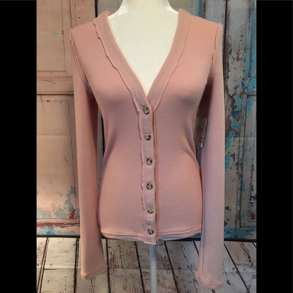 Free People Tops - Free People Blush Color Knit Top